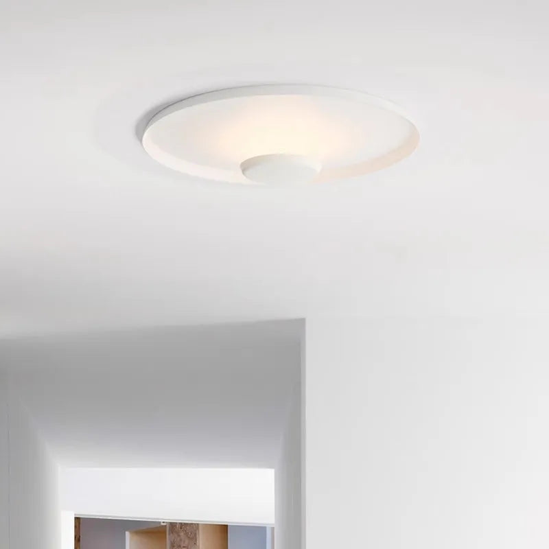 Designer Lamp Modern Round Ceiling Lamps Bedroom Ceiling Light White Red Green Living Room Atmosphere Wall Lights AC 220V 40cm - vue 3 sur 14