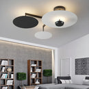 lustre rond avec télécommande gradation pour déco art salon