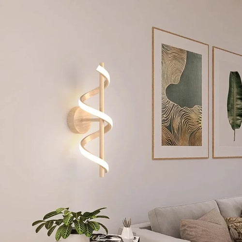 applique murale led décorative style nordique - vue 4 sur 8