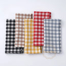 Serviette de table coton vichy petits carreaux cuisine