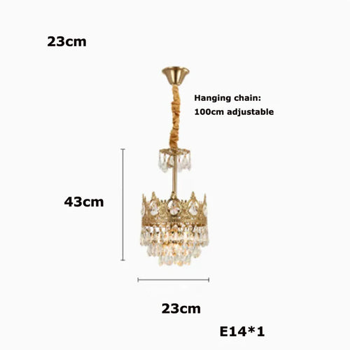 lustre en cristal k9 dimmable pour éclairage moderne - vue 15 sur 16
