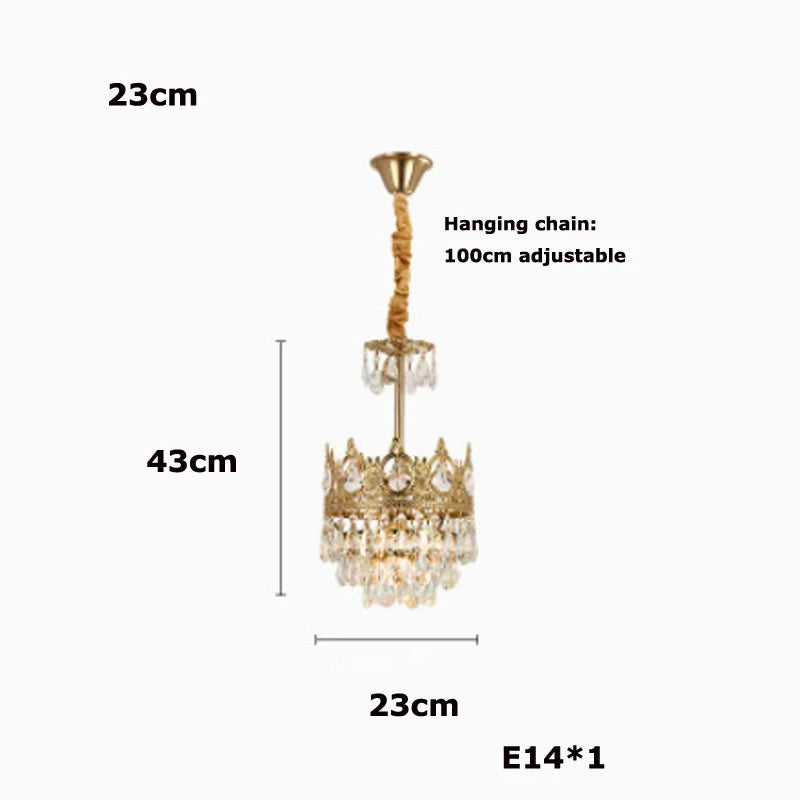 lustre en cristal k9 dimmable pour éclairage moderne - vue 14 sur 16