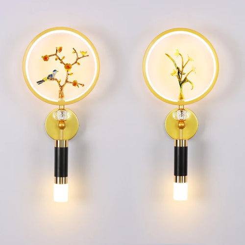 applique murale cristal en led pour éclairage intérieur luxe - vue 2 sur 10