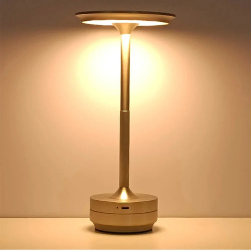 lampe de table led tactile rechargeable pour décoration et lecture - vue 2 sur 12