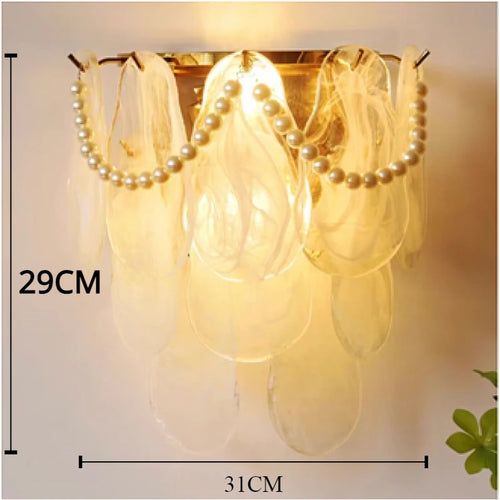 applique murale en verre à led pour décoration moderne intérieure - vue 13 sur 15