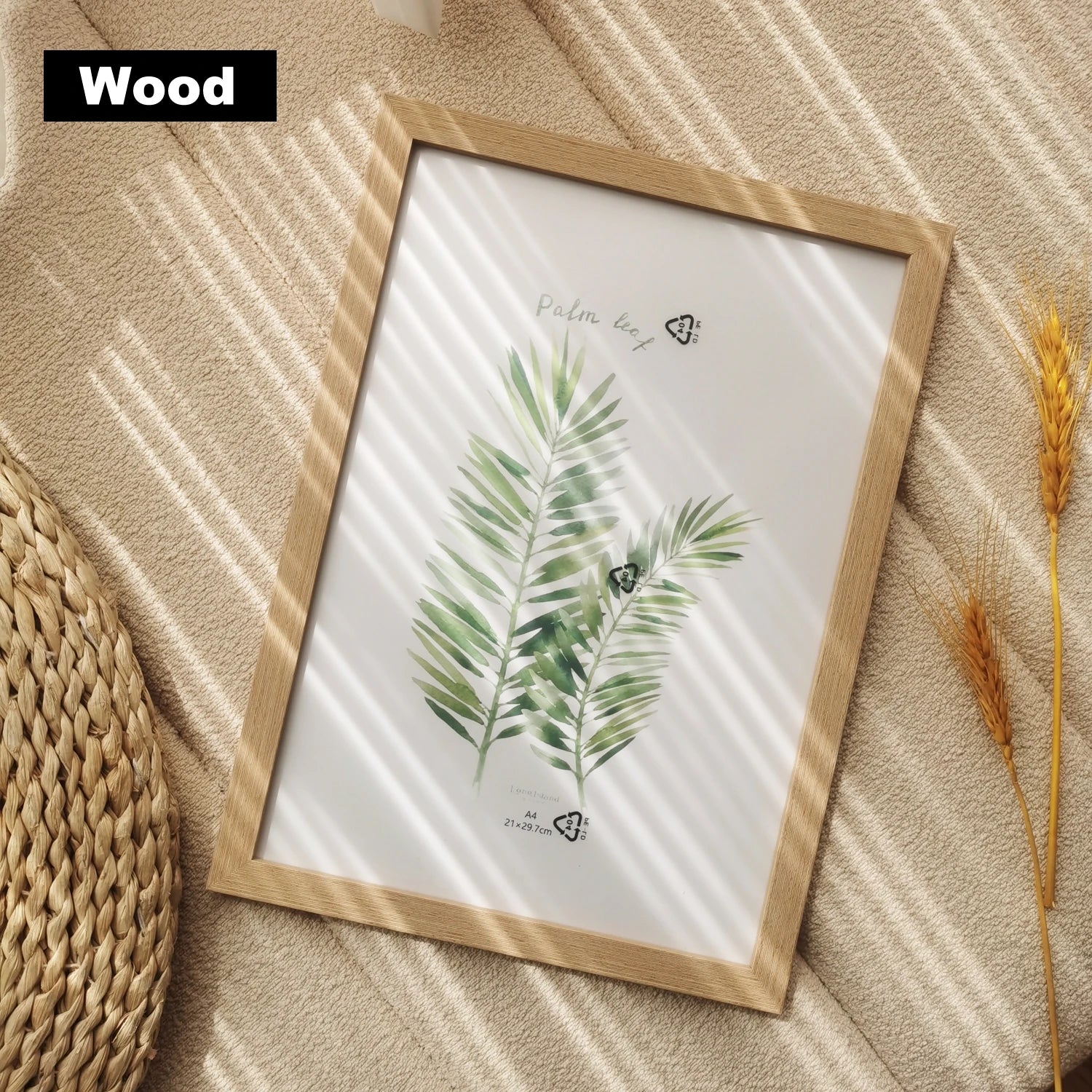 cadre photo en bois à suspendre ou poser décoratif - vue 5 sur 10