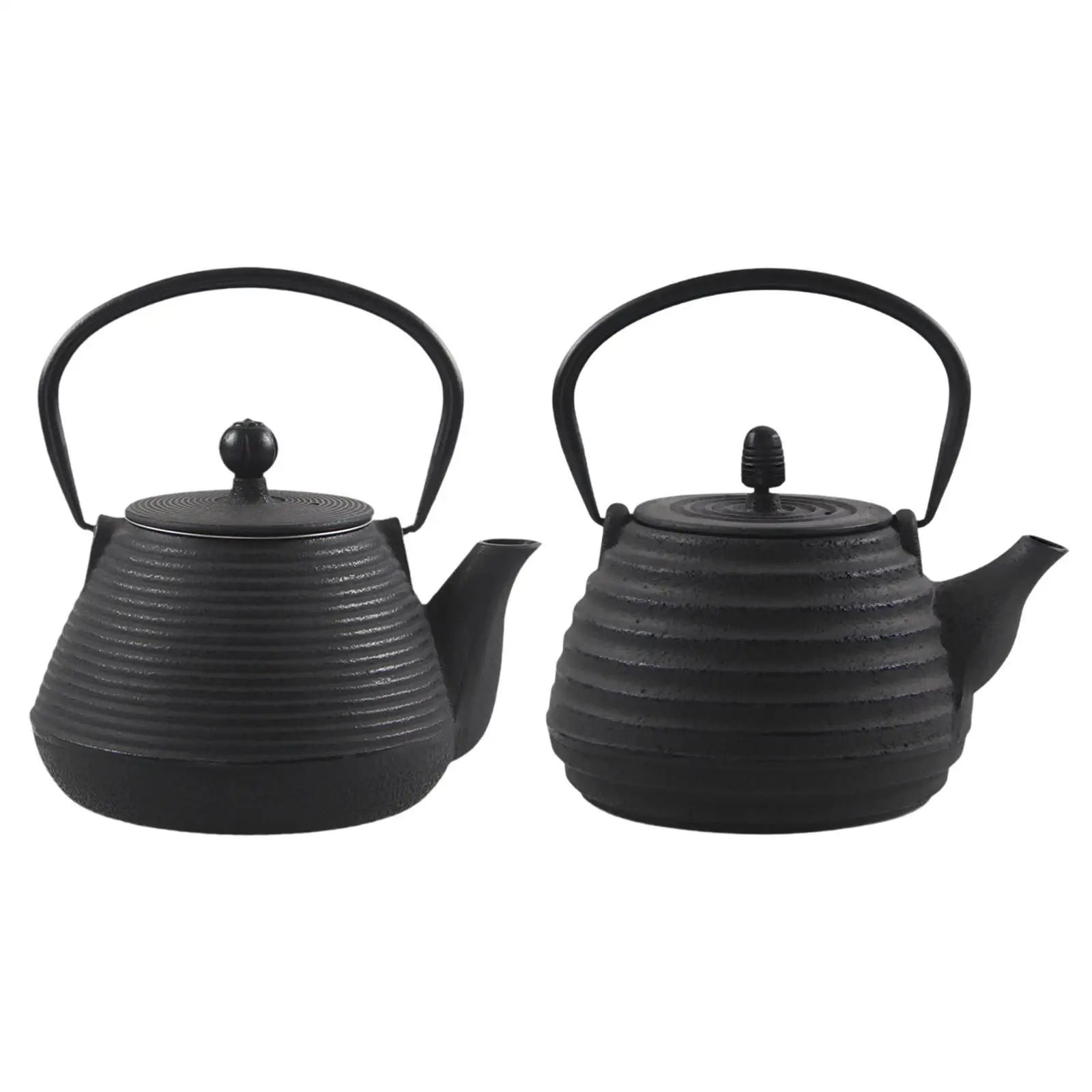 Bouilloire japonaise en fonte 1l avec infuseur thé - vue 2 sur 7