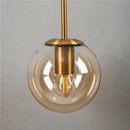 applique murale led vintage post-moderne boule de verre nordique