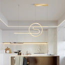 suspension nordique led réglable pour hôtel boutique