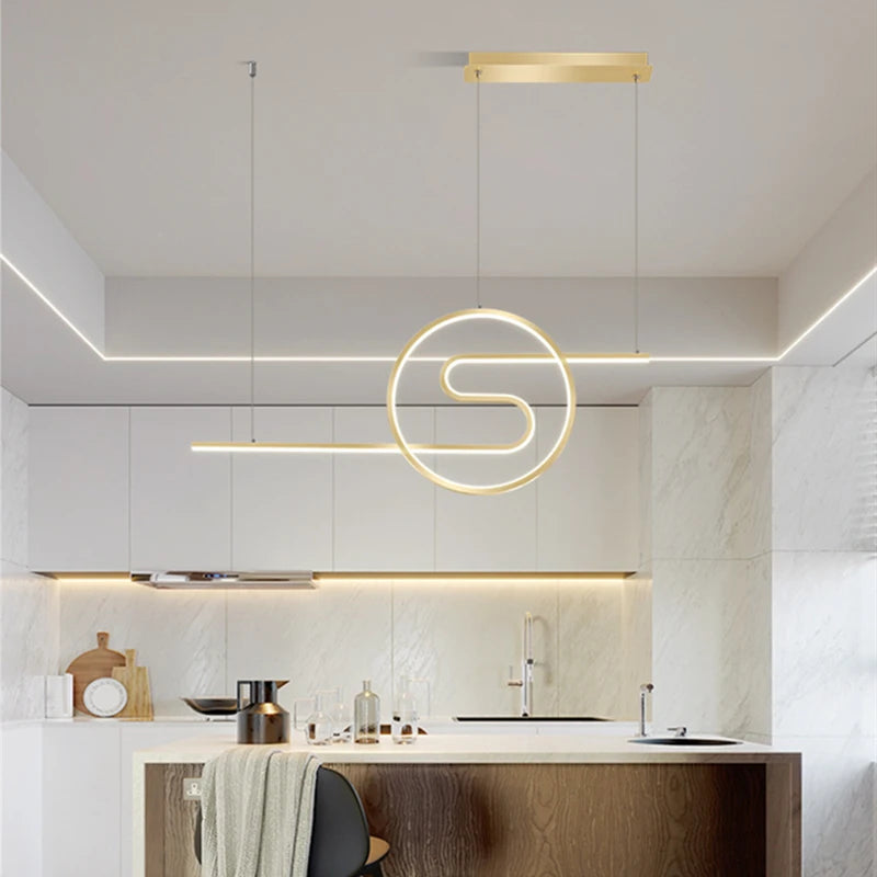 suspension nordique led réglable pour hôtel boutique - vue 2 sur 8