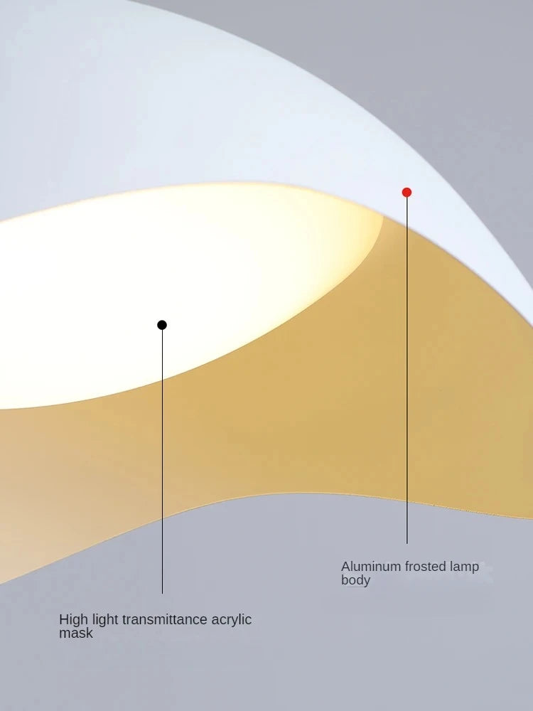lustre nordique créatif lumineux décoratif pour intérieur moderne - vue 6 sur 6