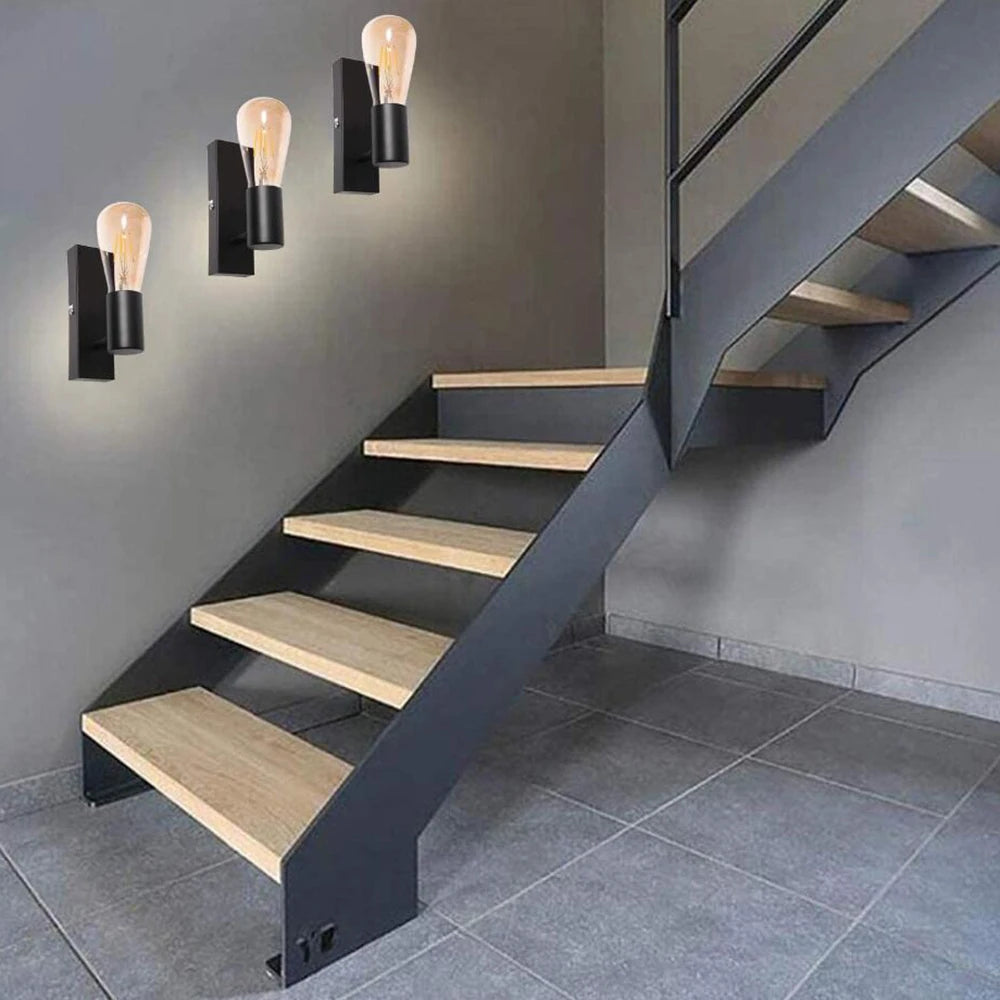 applique murale nordique rétro pour décoration intérieure moderne - vue 3 sur 7