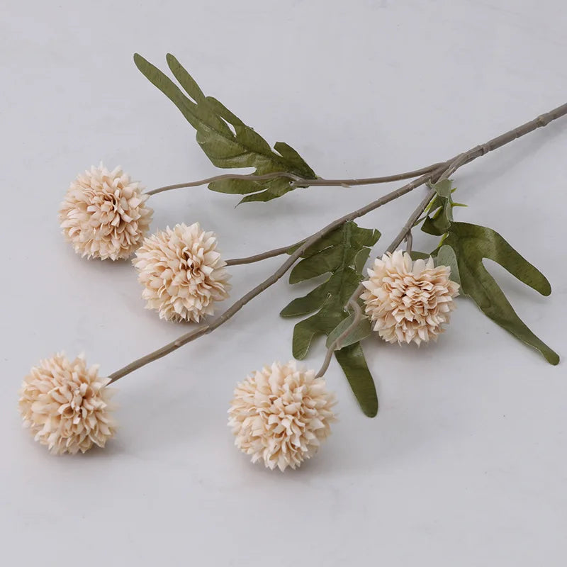 fleurs artificielles pissenlit décoration mariage bouquet cadeau saint-valentin - vue 10 sur 15