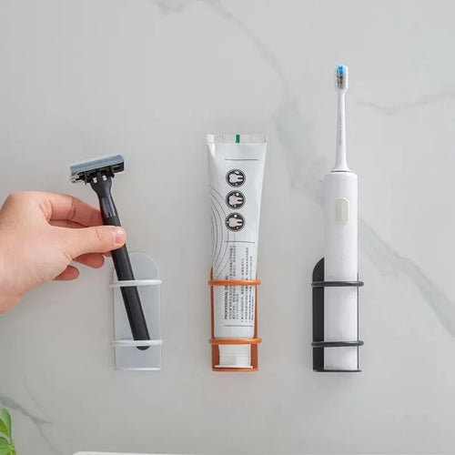 support mural pour accessoires de salle de bain organisateur pratique - vue 10 sur 12