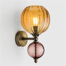 Applique murale LED en forme de bulle de verre