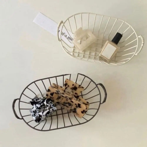 paniers à pain en fer pour rangement et décoration - vue 3 sur 8