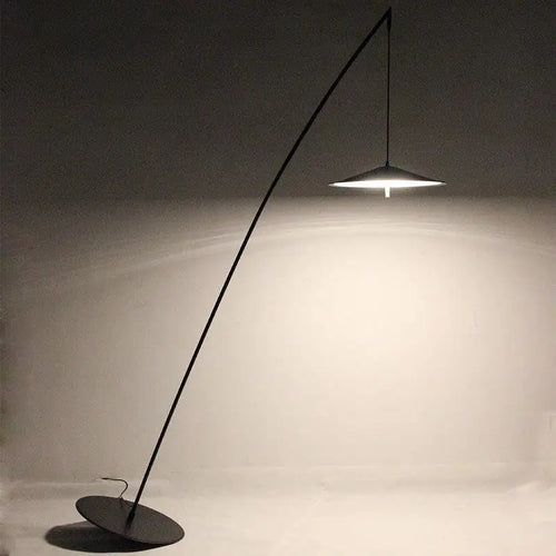 lampadaire led style bref métal intérieur éclairage salon - vue 2 sur 7