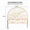 coussin en rotin pour lit et petit déjeuner style japonais