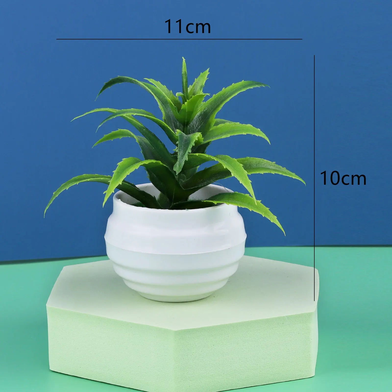 plante artificielle en pot pour décoration de bureau et jardin - vue 24 sur 45