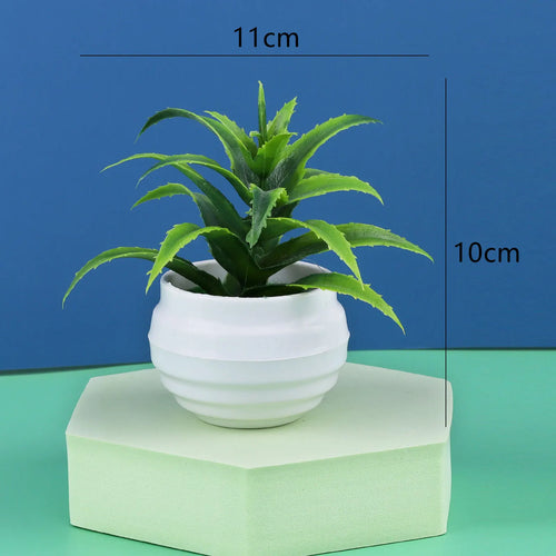 plante artificielle en pot pour décoration de bureau et jardin - vue 25 sur 45