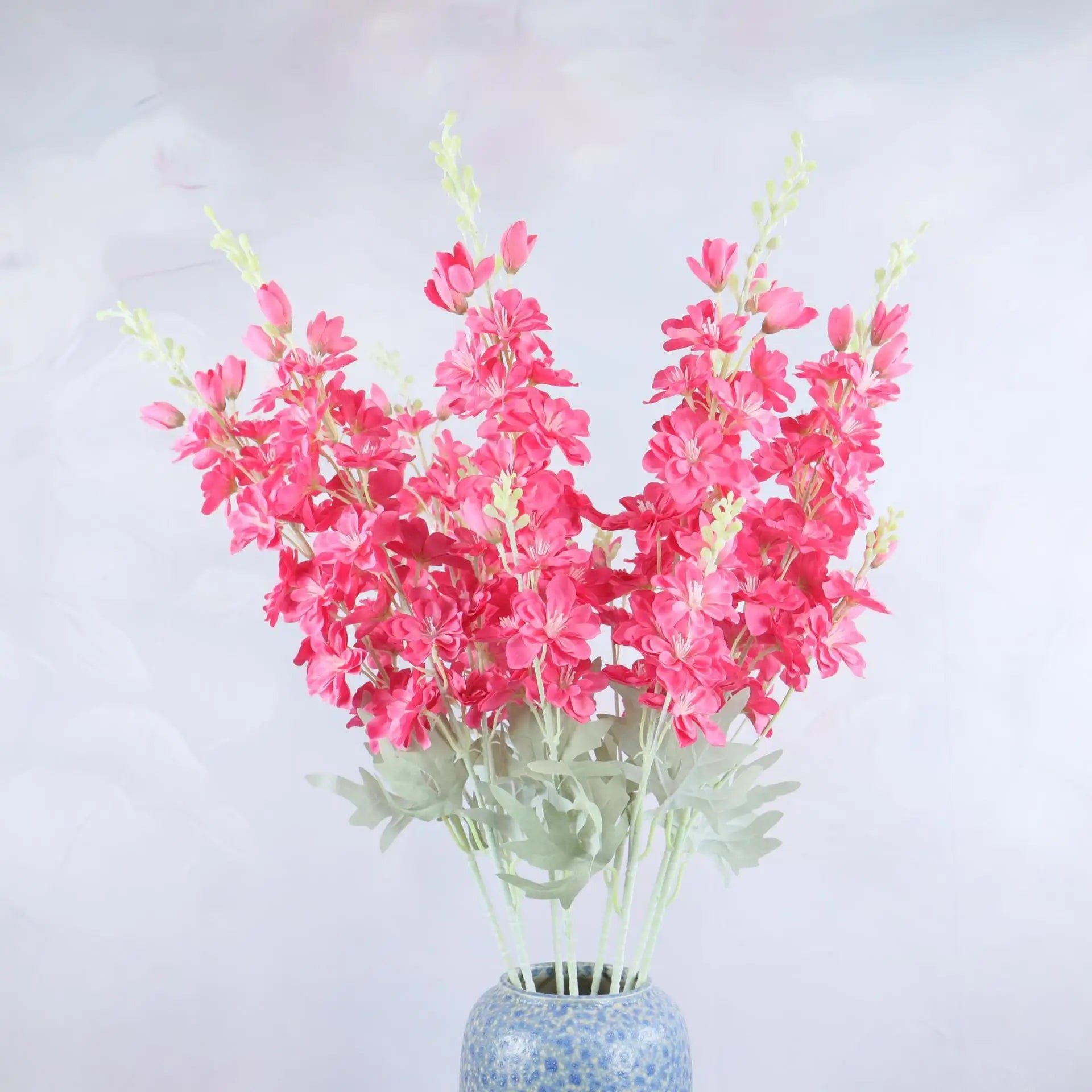 fourchettes flocage avec fleurs artificielles pour décoration mariage hôtel - vue 6 sur 12