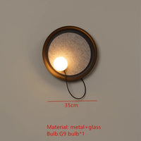 applique murale led moderne design créatif éclairage mobile en métal