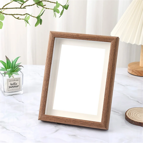 cadre photo en bois pour portraits famille mariage et voyage - vue 10 sur 9