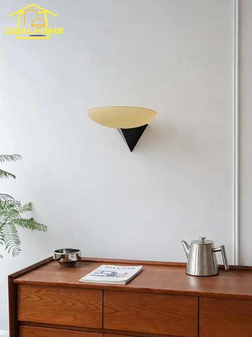 applique murale design rétro style bauhaus pour intérieur élégant - vue 4 sur 7