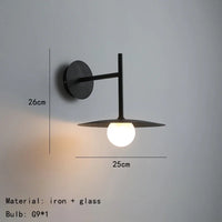 Nordic Modern LED Wall Mounted Lamp Sconce Light for Bedroom Living Room