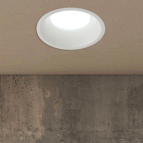 plafonnier led dimmable encastré pour éclairage intérieur design moderne - vue 5 sur 10