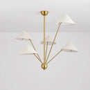 Wabi-sabi lustre japon tissu suspension lampe pour salon cuisine salle à manger chambre lustre design
