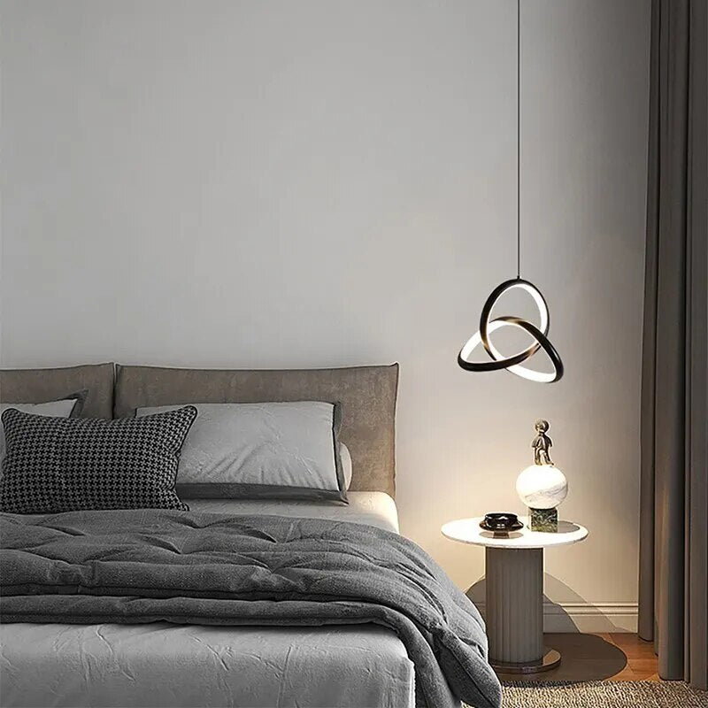 Suspension LED au design moderne - vue 3 sur 8