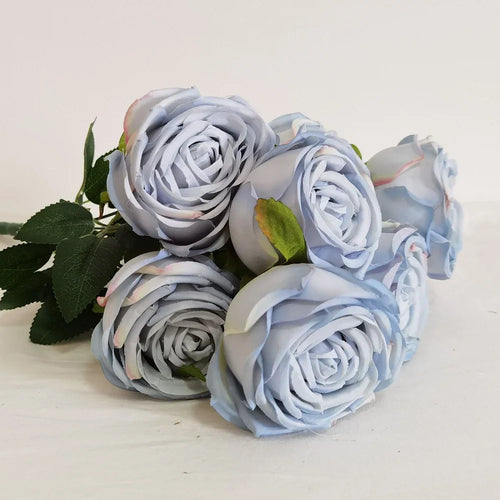 bouquet de roses artificielles pour mariage et décoration jardin - vue 11 sur 10