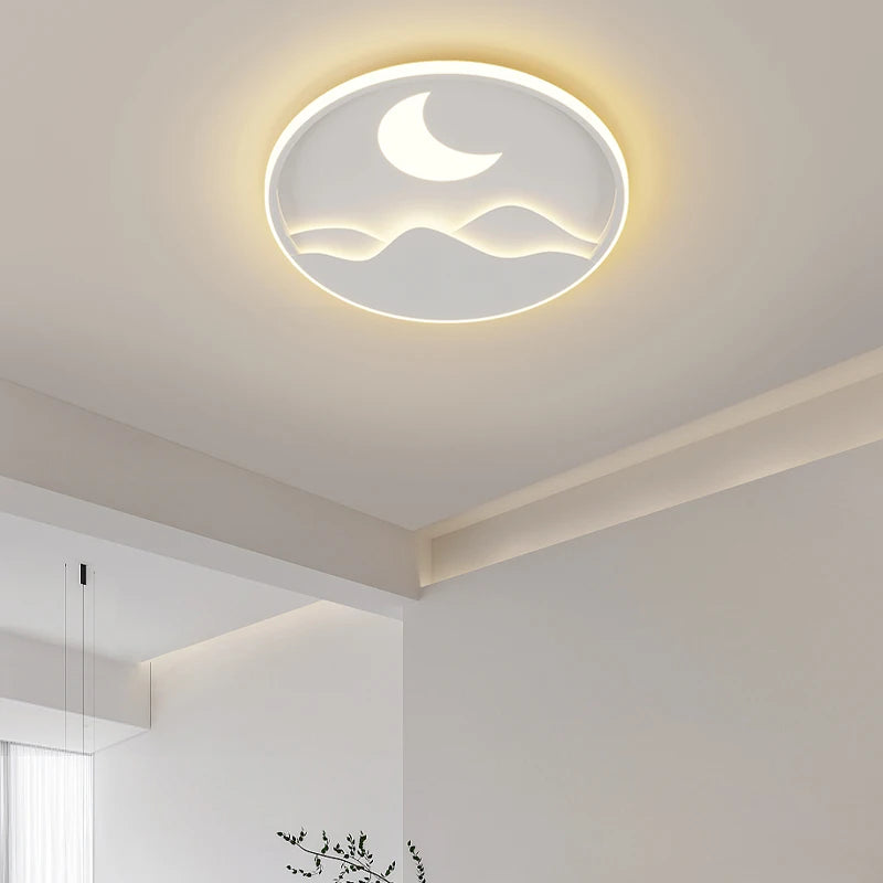 plafonnier moderne à leds pour un éclairage intérieur simple et élégant - vue 4 sur 8