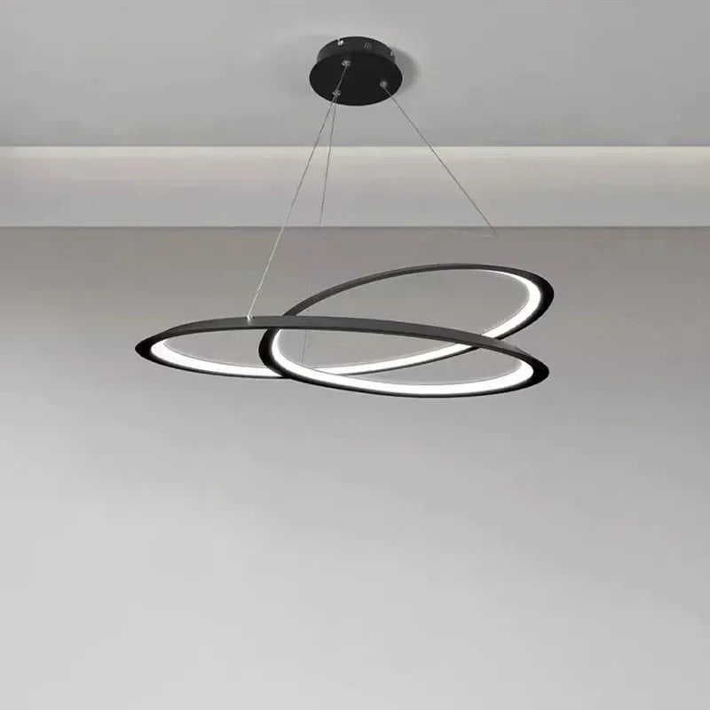 Lustre LED suspendu au design moderne - vue 6 sur 15