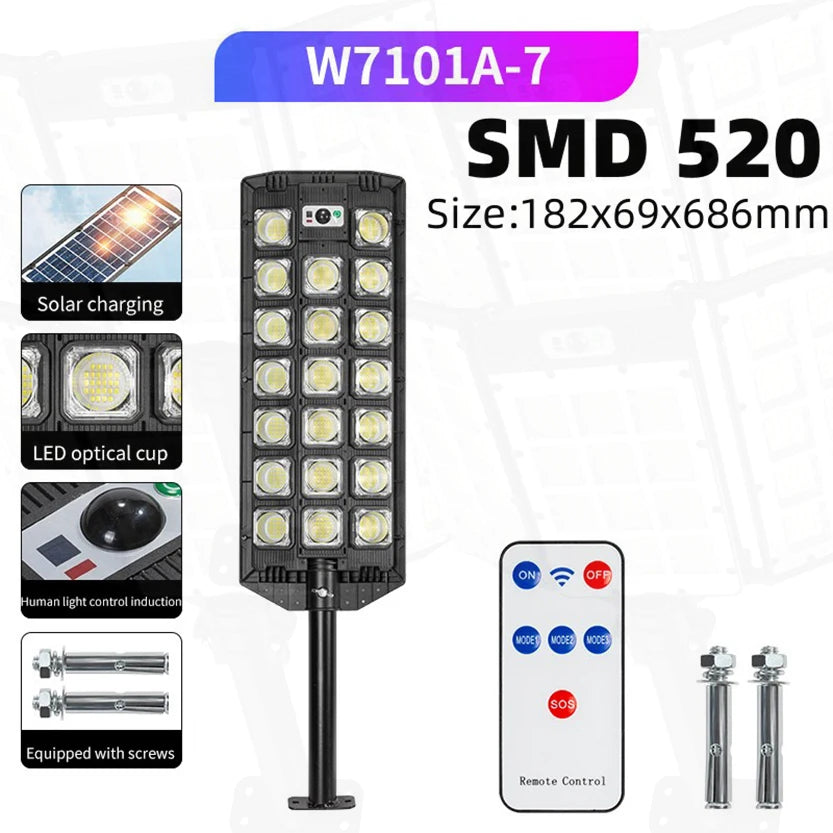 20000W Split Solar Street Light Outdoor Aluminum Solar Street Light Garden Sunlight House Remote Control Waterproof Wall Lamp - vue 38 sur 41