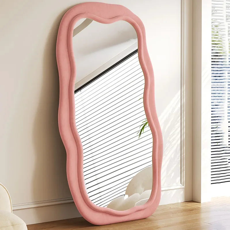 miroir décoratif en macramé style nordique pour homme - vue 3 sur 19