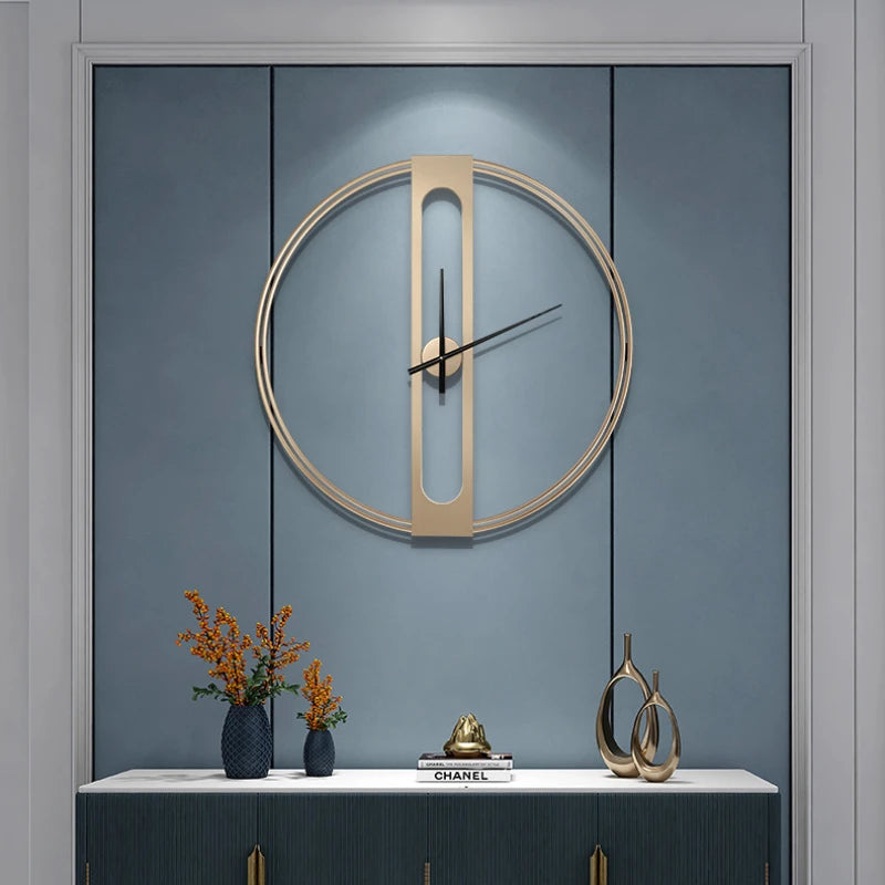horloge murale nordique créative silencieuse et élégante - vue 5 sur 8