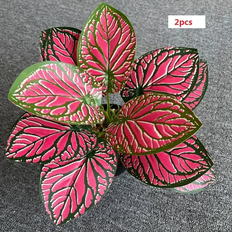 feuilles de phénix artificielles décoration verte en plastique - vue 29 sur 40