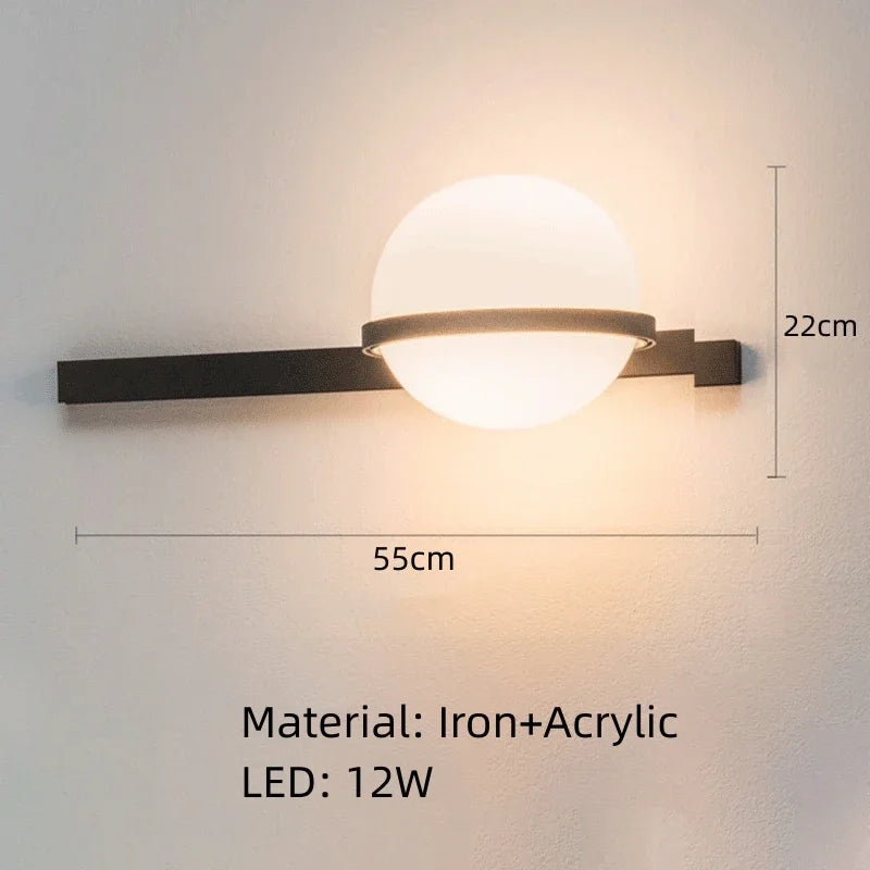 lustre moderne diy led avec pot de fleurs pour jardin céleste - vue 12 sur 18