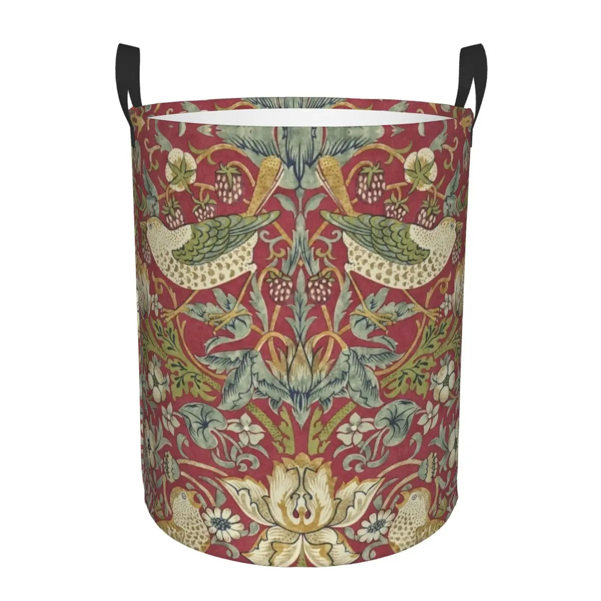 panier à linge pliable floral pour rangement jouets bébé - vue 22 sur 30