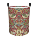 panier à linge pliable floral pour rangement jouets bébé