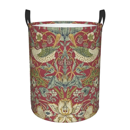 panier à linge pliable floral pour rangement jouets bébé - vue 23 sur 30
