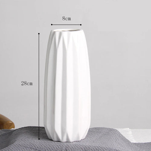 vase en céramique pour fleurs décoration intérieure et bureau - vue 12 sur 18