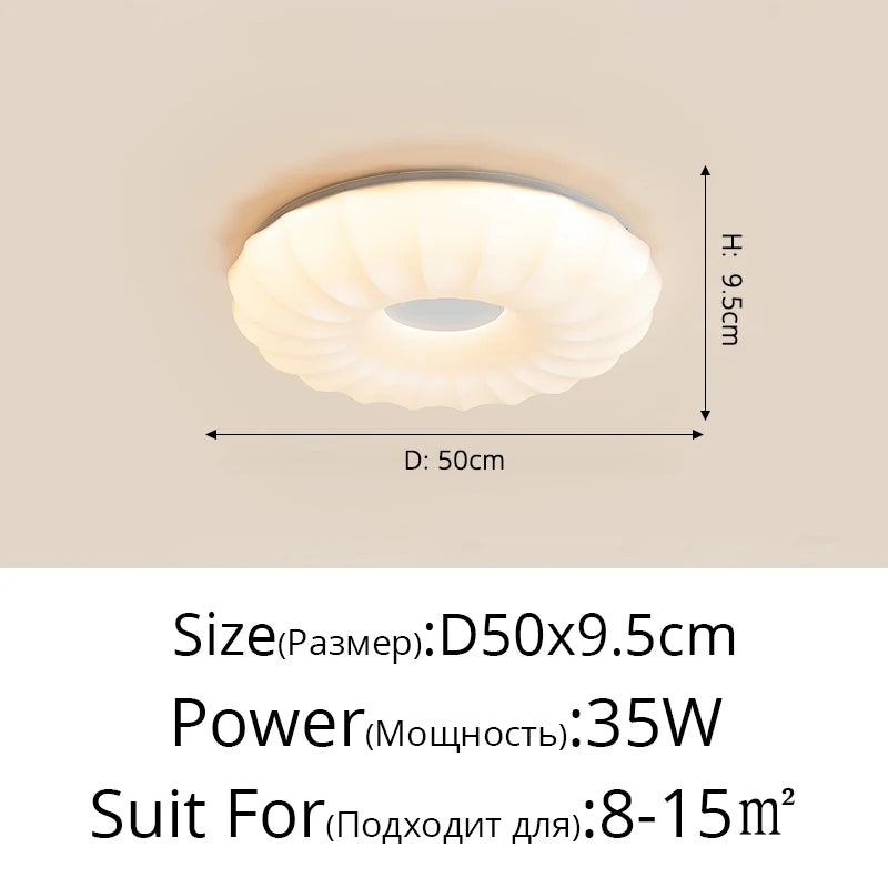 plafonnier led décoratif moderne pour un éclairage ajustable - vue 12 sur 12