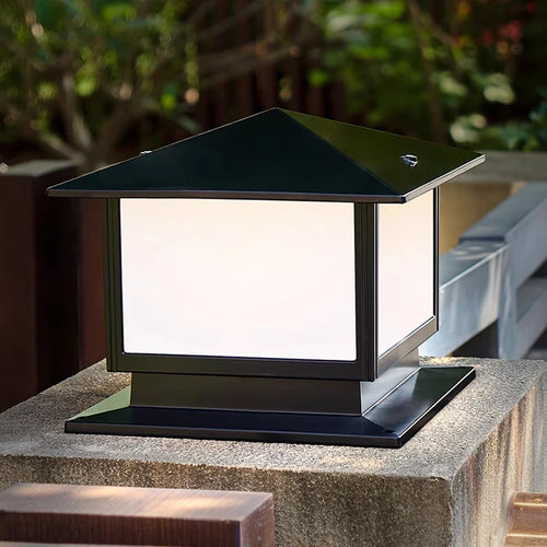 Lampe pilier LED étanche E27 - vue 3 sur 20