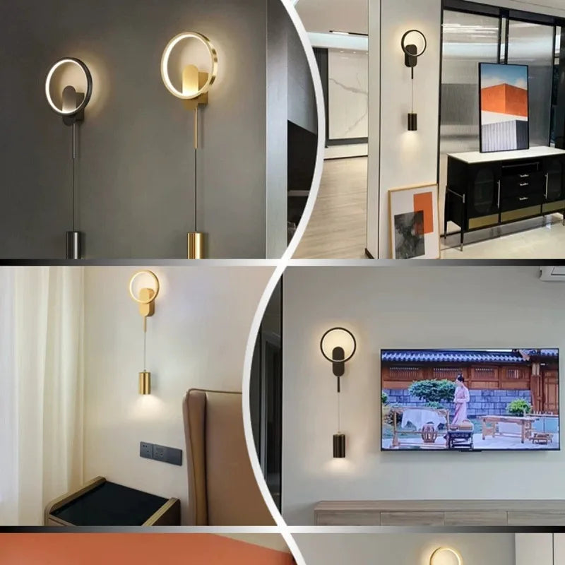 Applique murale d'intérieur Led moderne - vue 6 sur 8