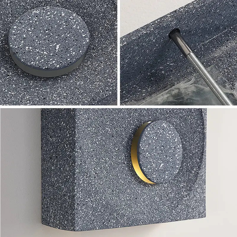 applique murale industrielle en ciment pour éclairage créatif - vue 4 sur 11