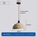 plafonnier led design en pierre pour intérieur moderne