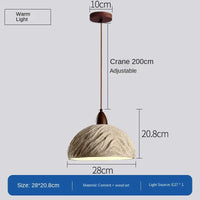 plafonnier led design en pierre pour intérieur moderne